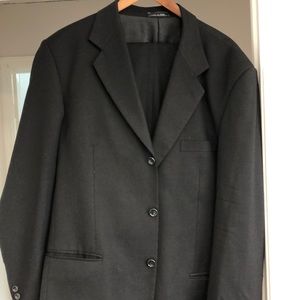 Mens 2 piece Black suit